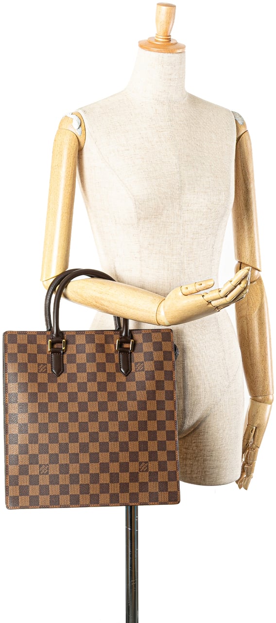 Louis Vuitton Damier Ebene Venice Sac Plat Bruin