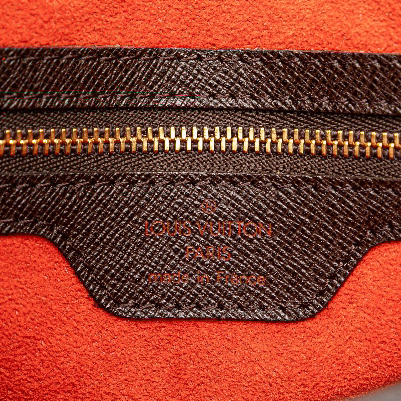 Louis Vuitton Damier Ebene Venice Sac Plat Bruin