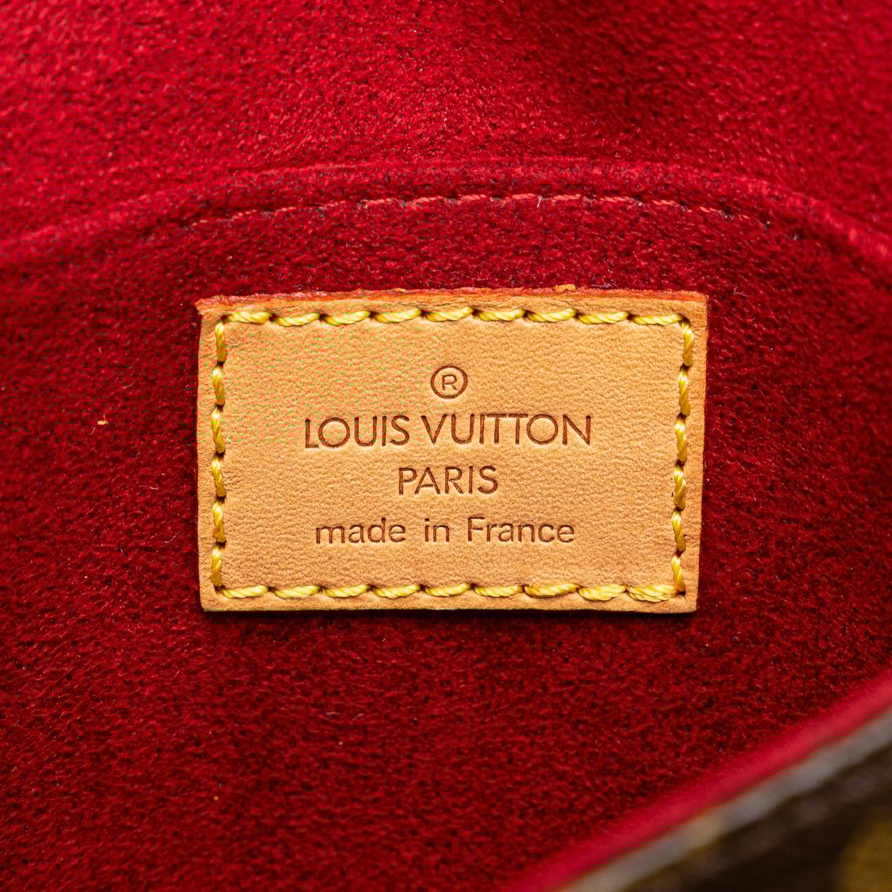 Louis Vuitton Monogram Sac Tambourine Bruin