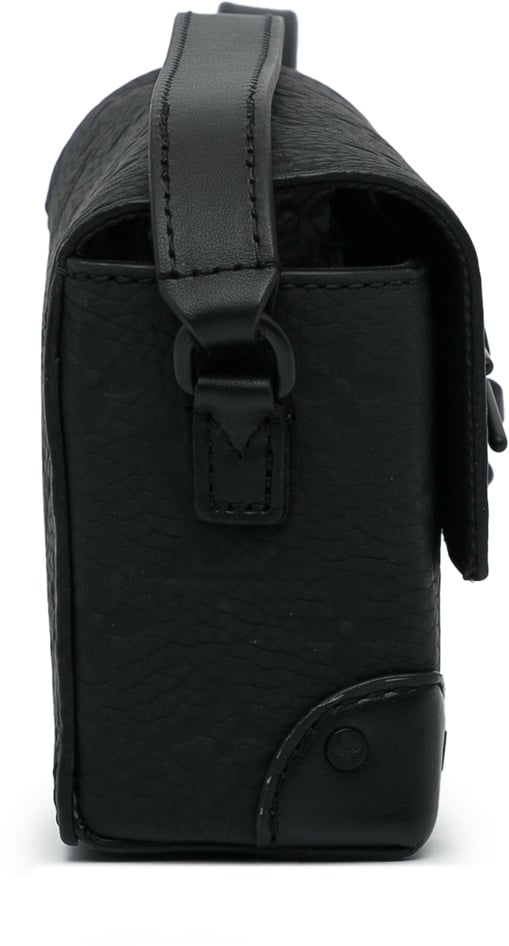 Louis Vuitton Monogram Taurillon Steamer Wearable Wallet Zwart