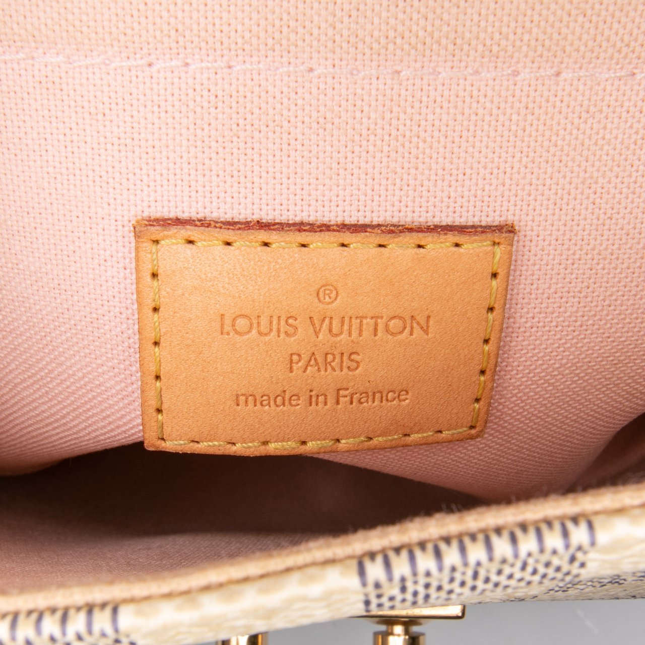 Louis Vuitton Damier Azur Croisette Wit