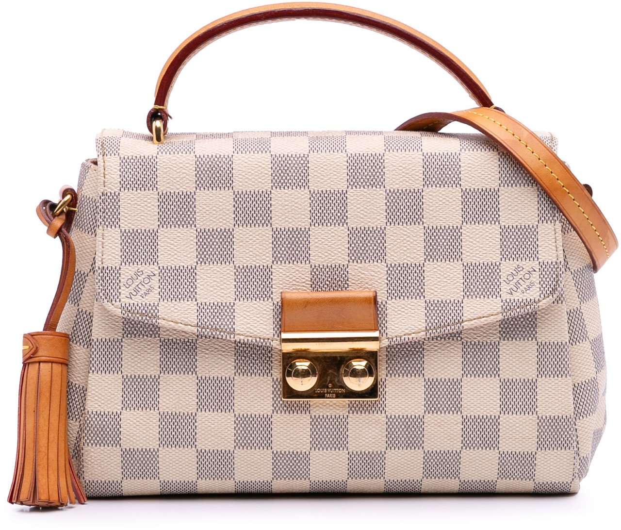Louis Vuitton Damier Azur Croisette Wit