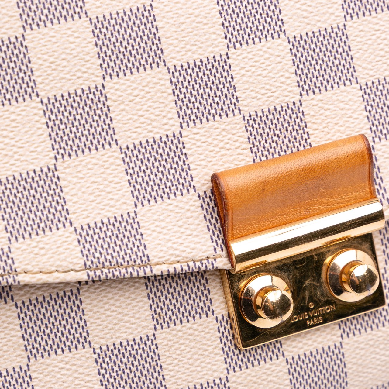 Louis Vuitton Damier Azur Croisette Wit