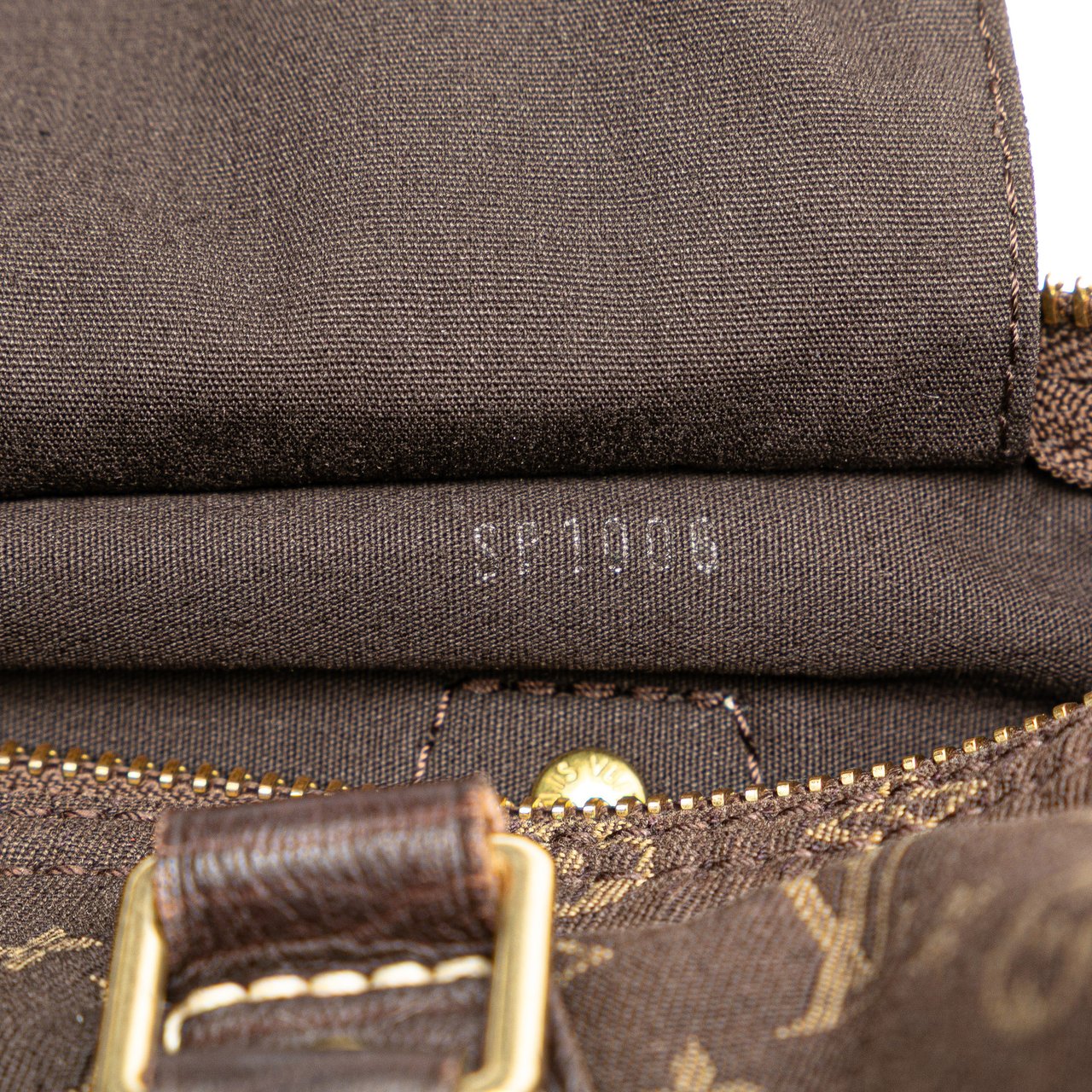 Louis Vuitton Monogram Mini Lin Speedy 30 Bruin