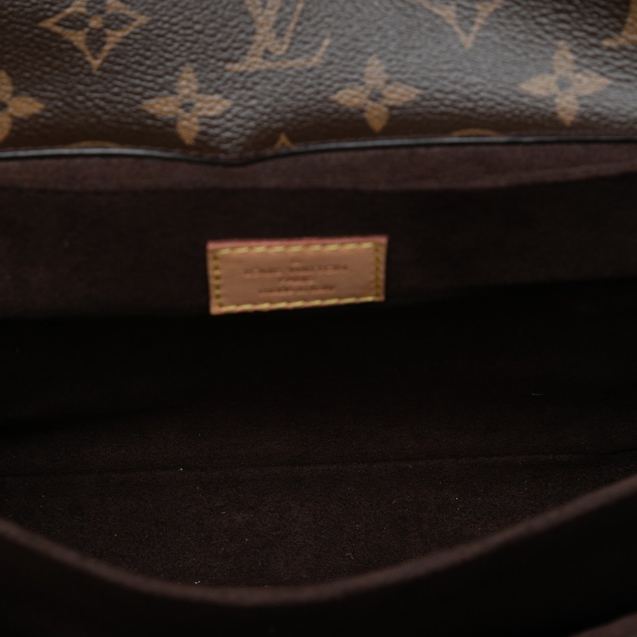 Louis Vuitton Monogram Pochette Metis Bruin