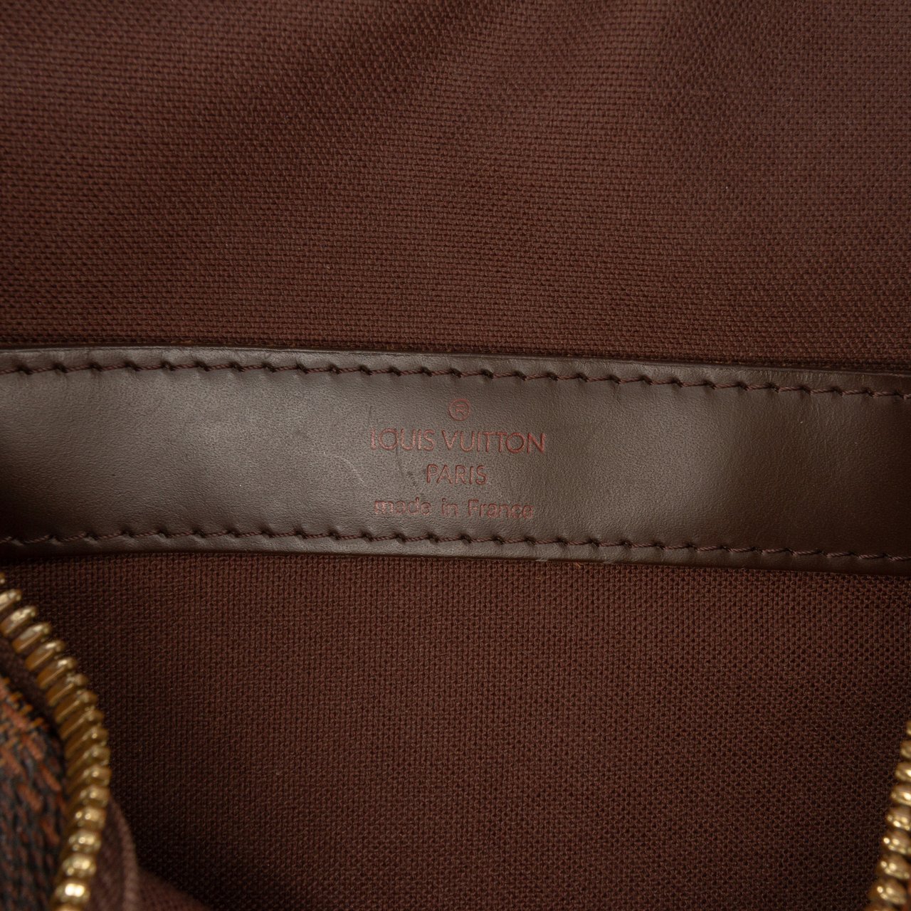 Louis Vuitton Damier Ebene Naviglio Bruin