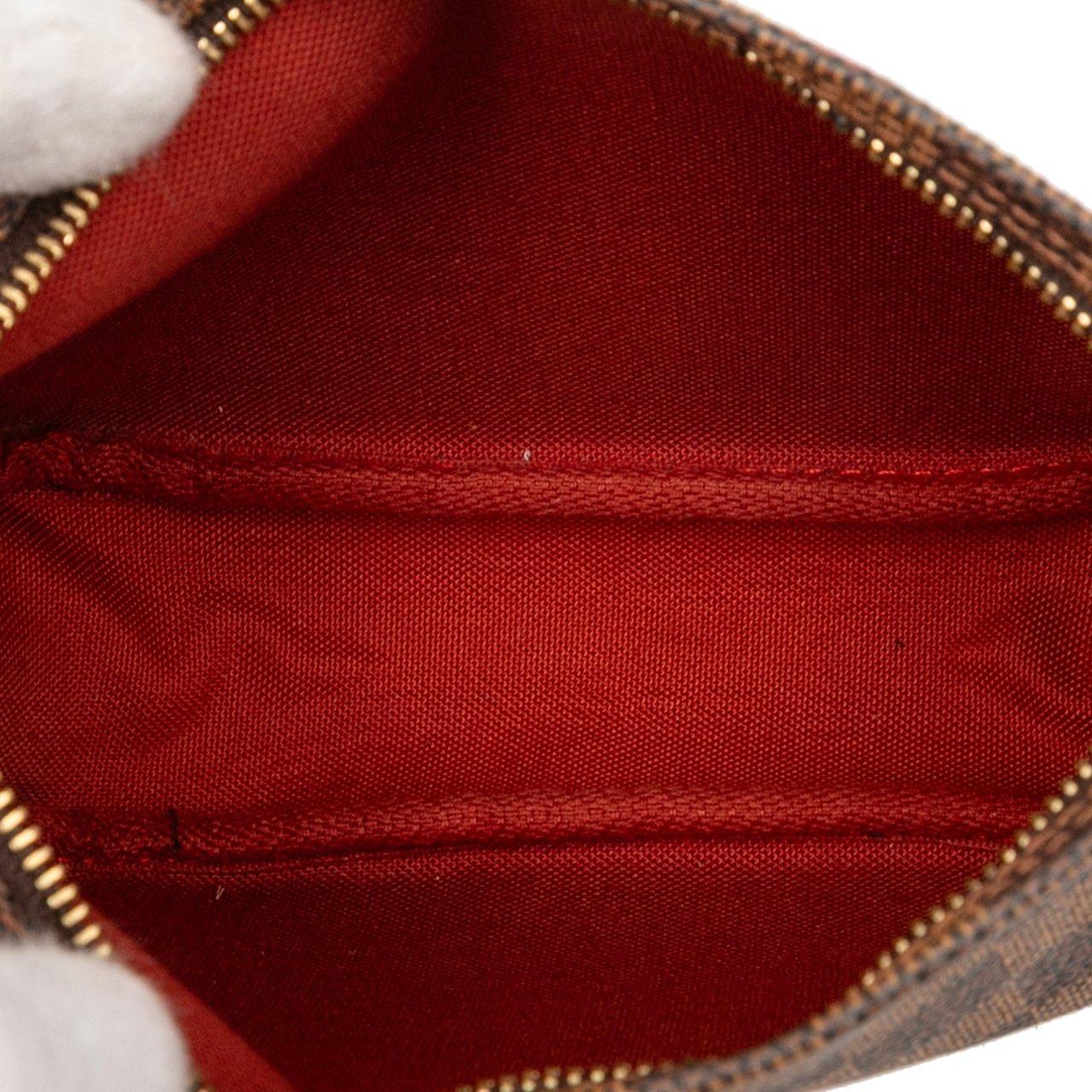 Louis Vuitton Damier Ebene Trousse Pochette Bruin