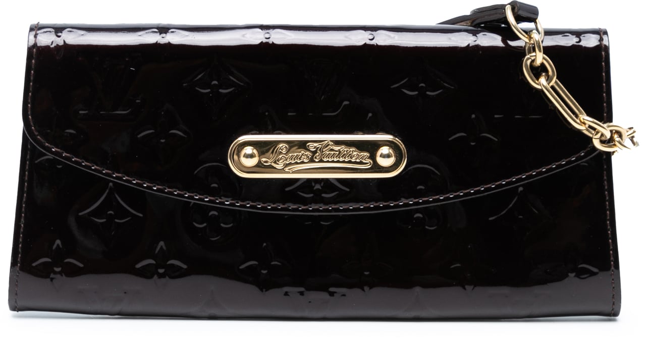 Louis Vuitton Monogram Vernis Sunset Boulevard Paars