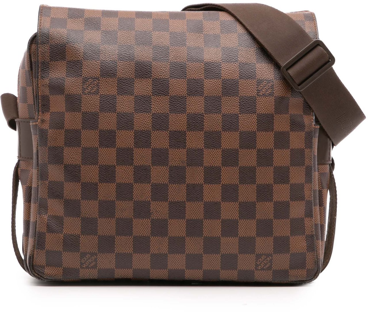 Louis Vuitton Damier Ebene Naviglio Bruin