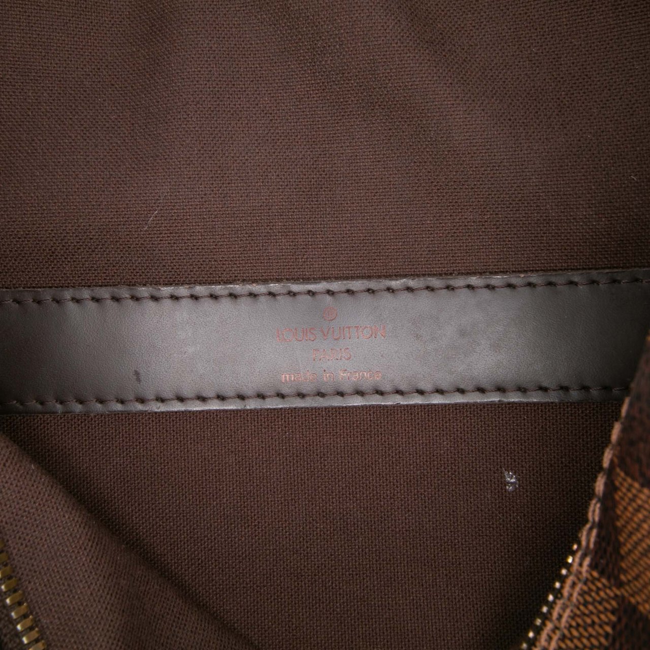 Louis Vuitton Damier Ebene Naviglio Bruin