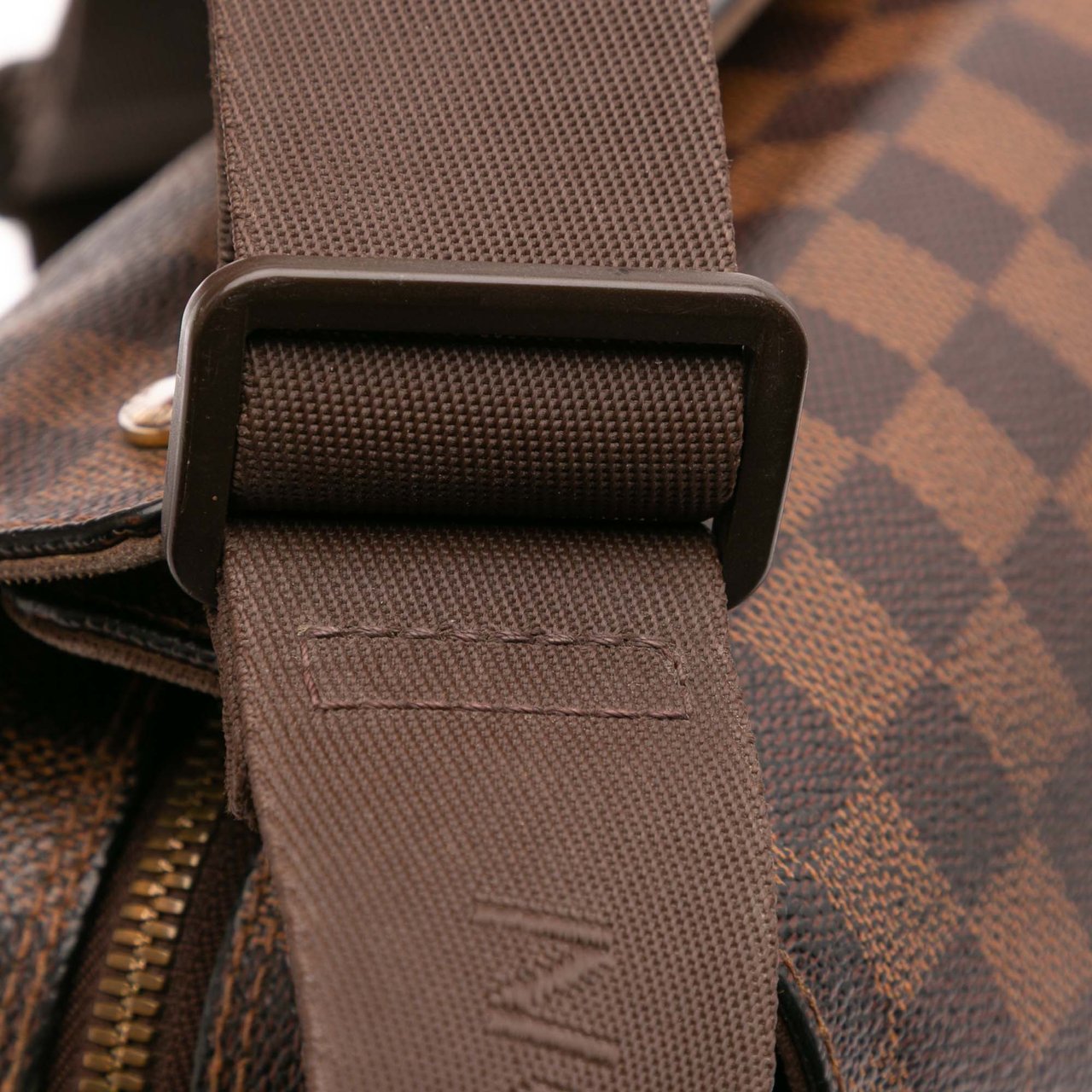 Louis Vuitton Damier Ebene Naviglio Bruin