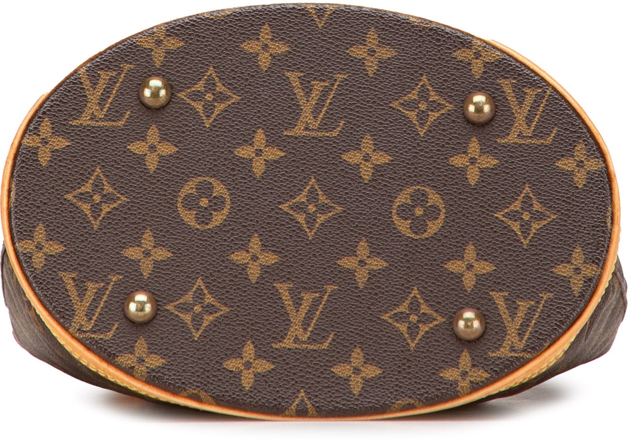 Louis Vuitton Monogram Petit Bucket Bruin