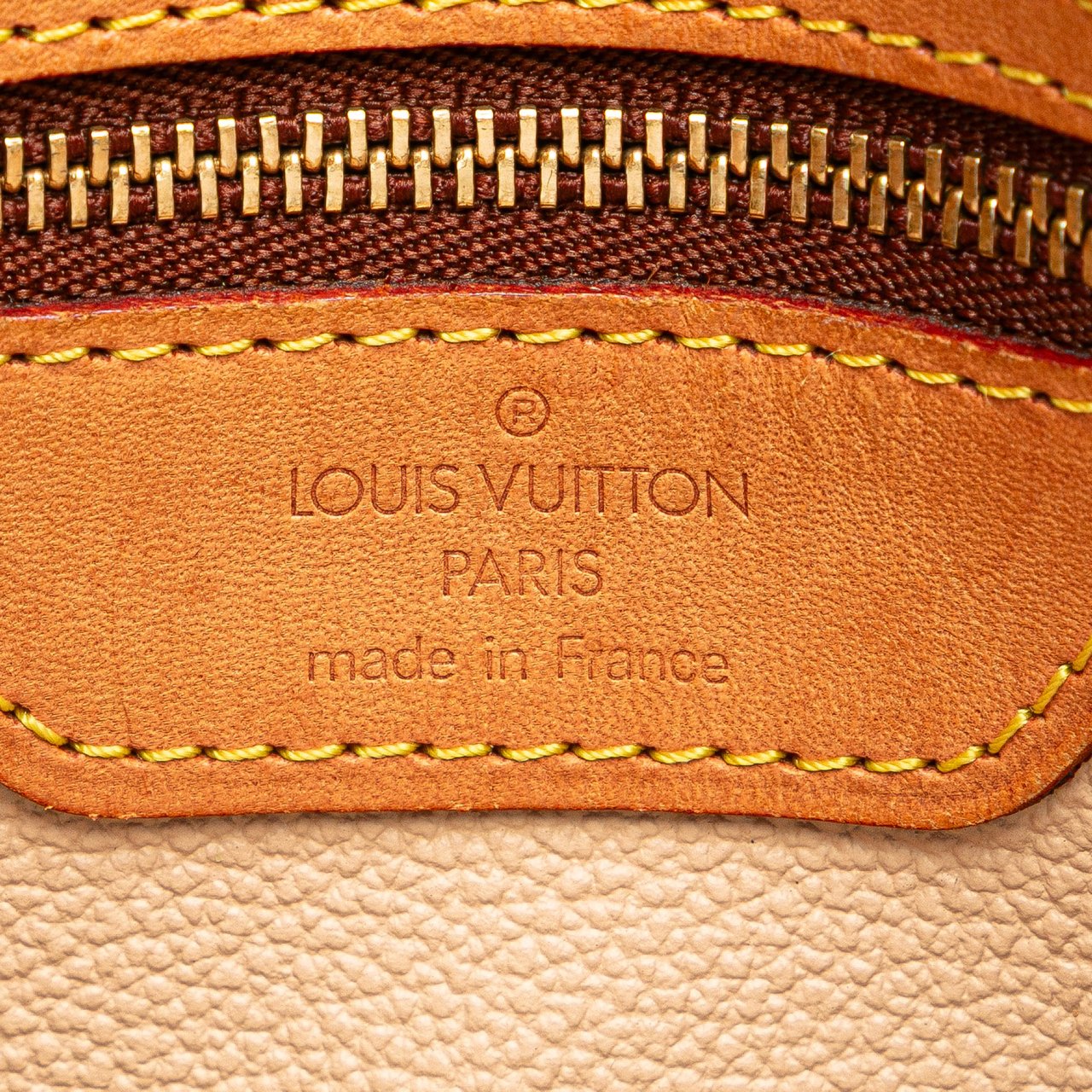 Louis Vuitton Monogram Petit Bucket Bruin