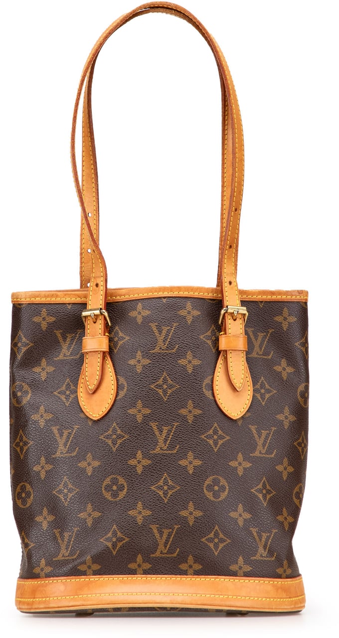 Louis Vuitton Monogram Petit Bucket Bruin