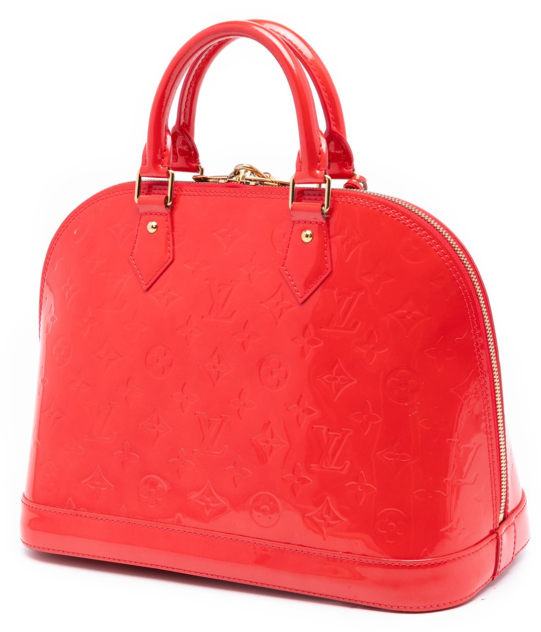 Louis Vuitton Monogram Vernis Alma PM Rood