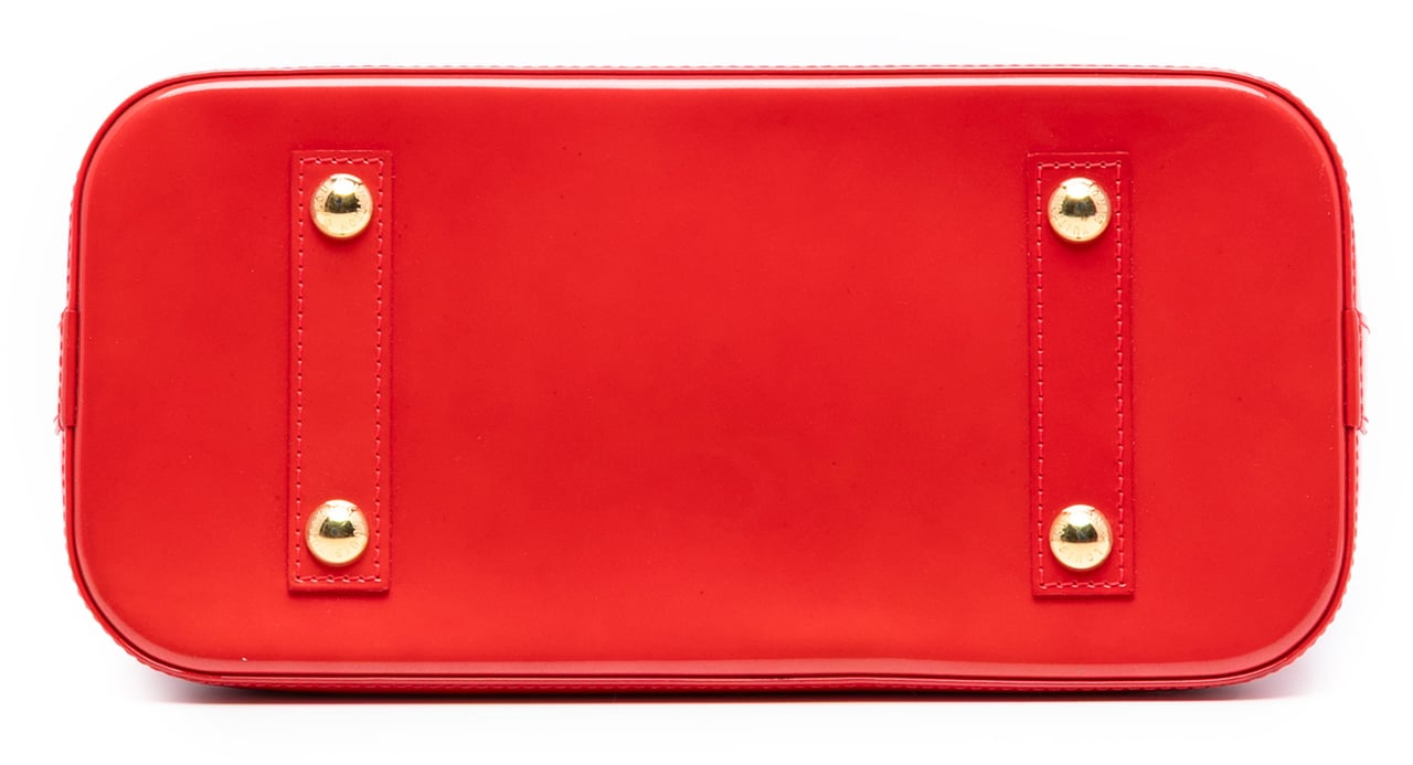 Louis Vuitton Monogram Vernis Alma PM Rood
