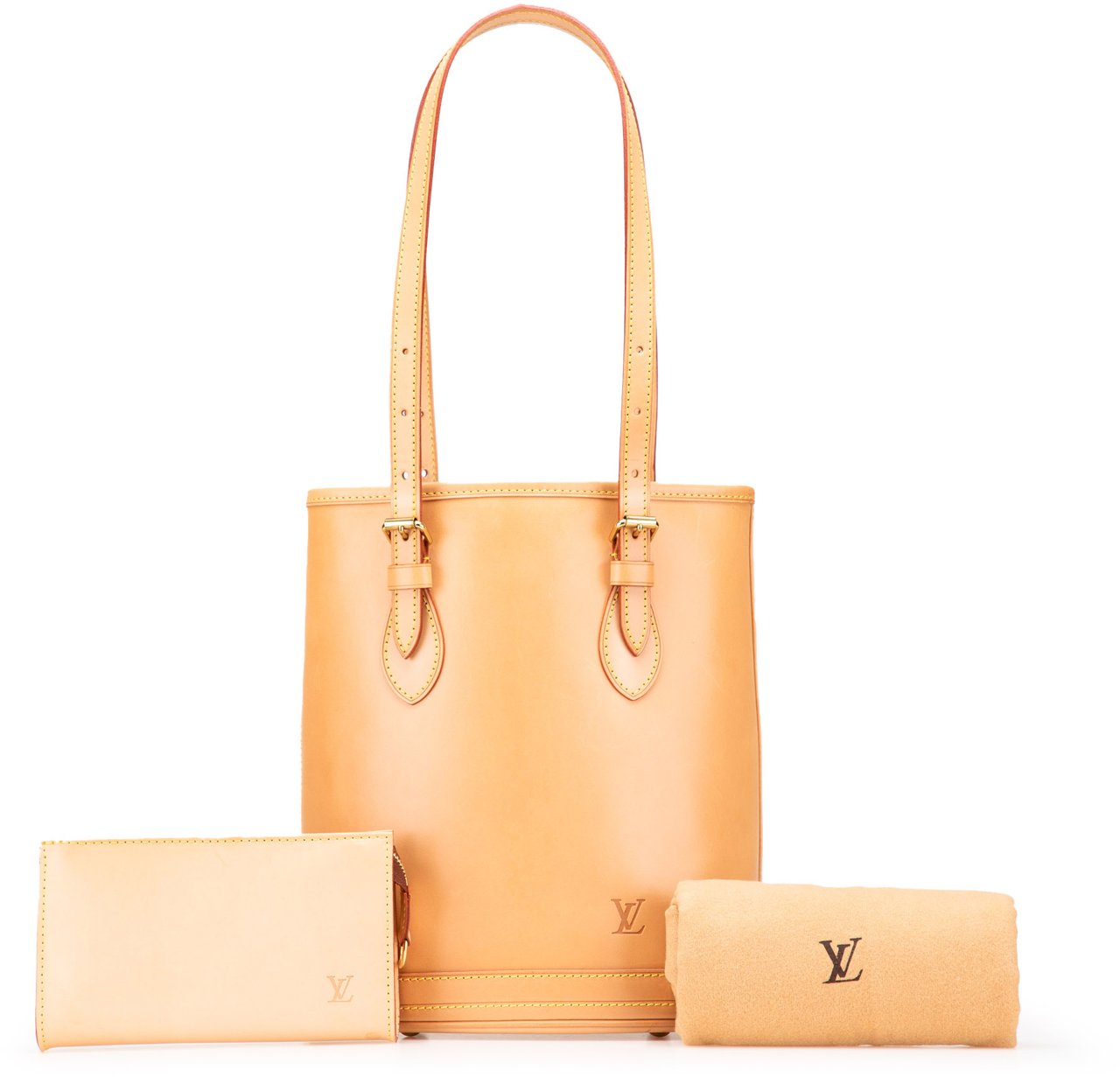 Louis Vuitton Nomade Petit Bucket Bruin