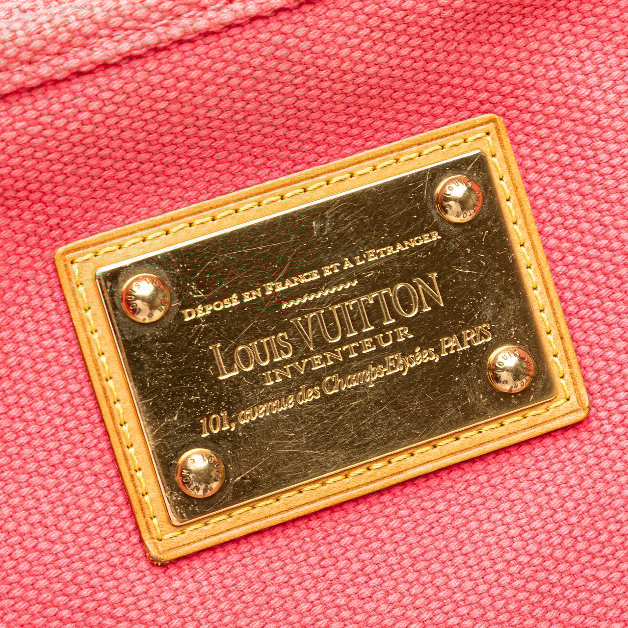 Louis Vuitton Antigua Cabas MM Roze