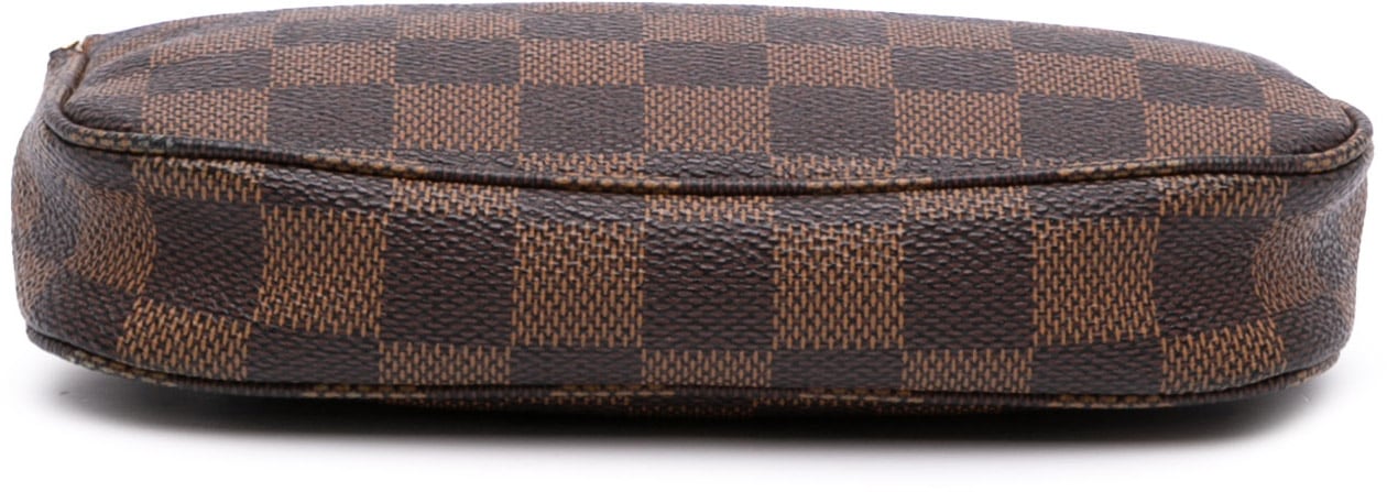 Louis Vuitton Damier Ebene Mini Pochette Accessoires Bruin