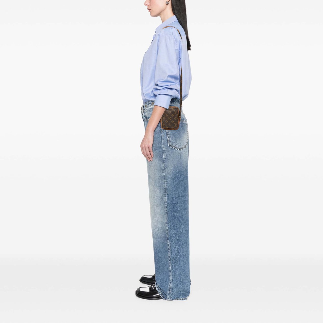 Louis Vuitton Monogram Mini Danube Bruin