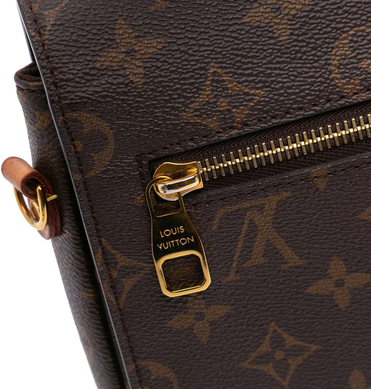 Louis Vuitton Monogram Pochette Metis Bruin