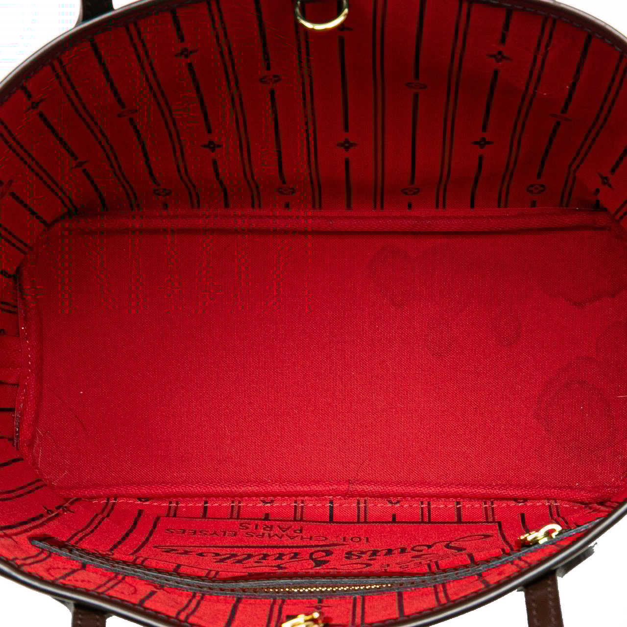 Louis Vuitton Damier Ebene Neverfull PM Bruin