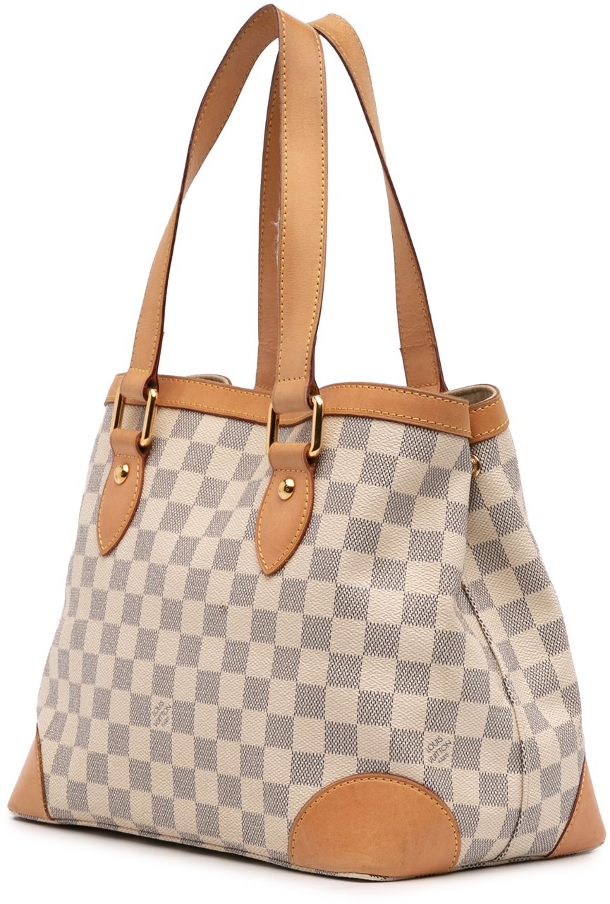 Louis Vuitton Damier Azur Hampstead PM Wit