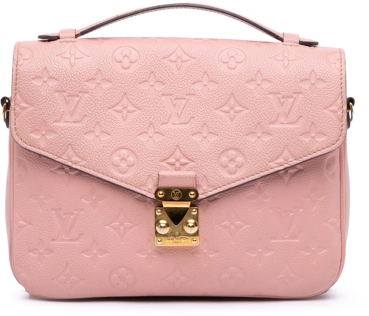 Louis Vuitton Monogram Empreinte Pochette Metis Roze