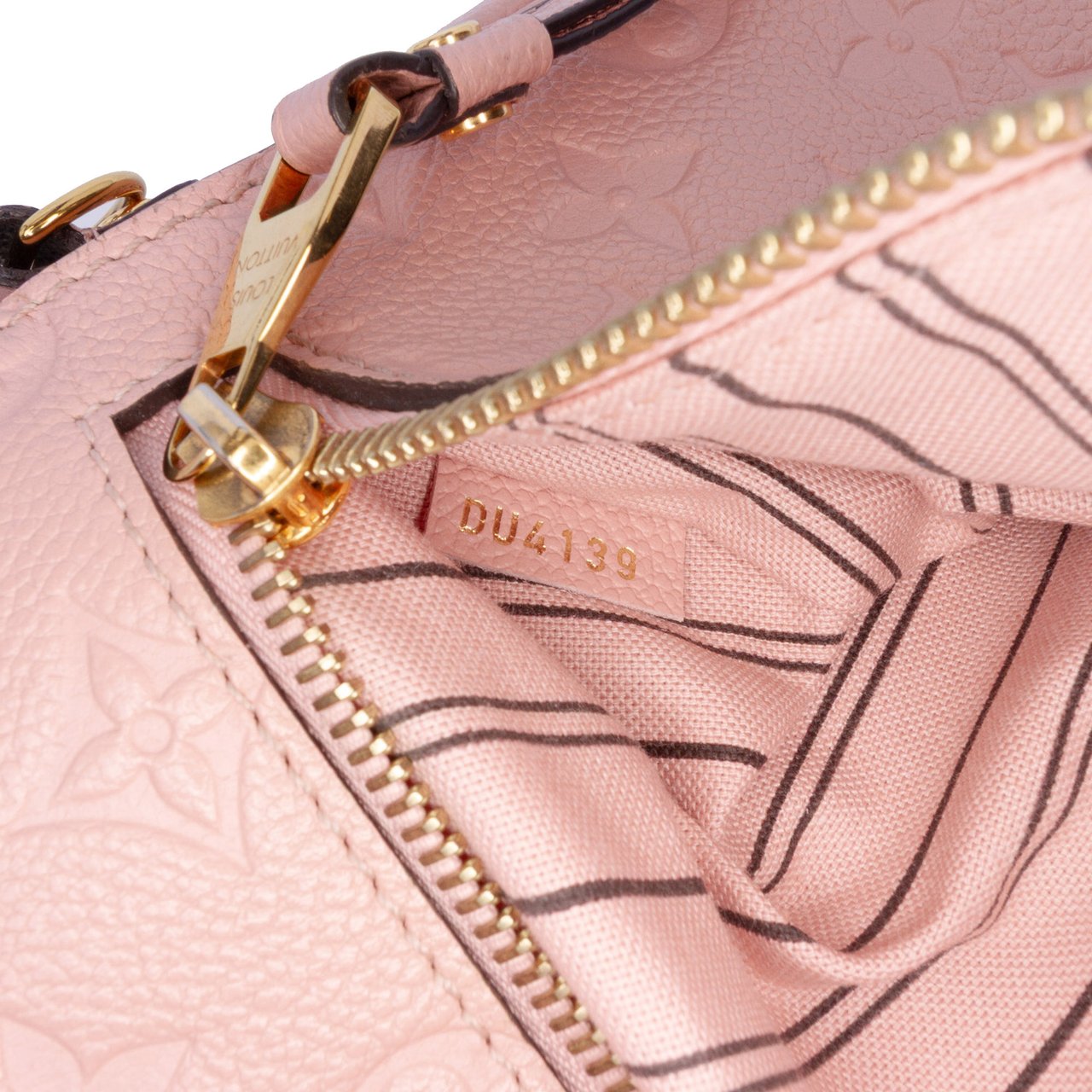 Louis Vuitton Monogram Empreinte Pochette Metis Roze