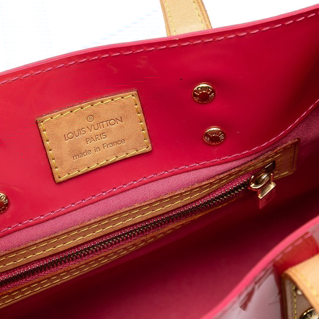 Louis Vuitton Monogram Vernis Reade PM Roze