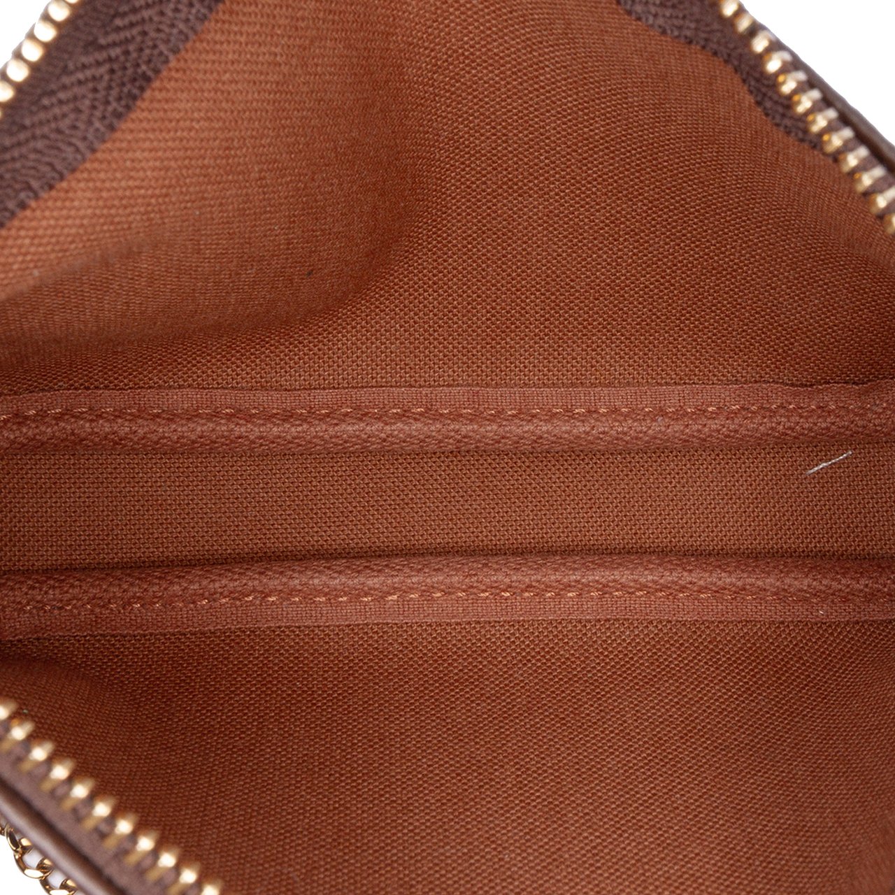 Louis Vuitton Monogram Mini Pochette Accessoires Bruin