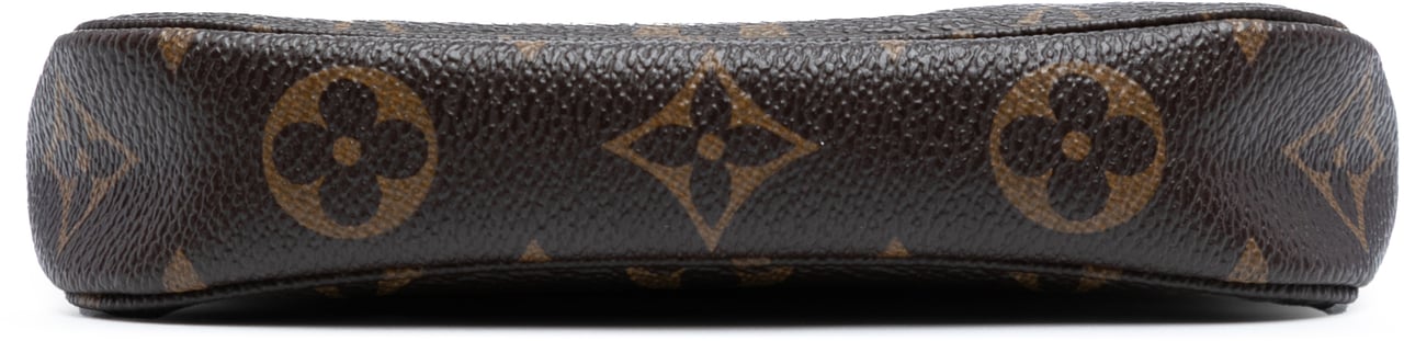 Louis Vuitton Monogram Trunks and Locks Mini Pochette Accessoires Bruin