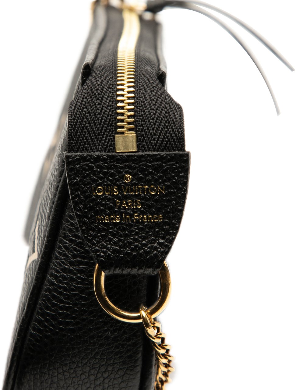 Louis Vuitton Bicolor Monogram Empreinte Mini Pochette Accessoires Zwart