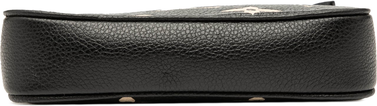 Louis Vuitton Bicolor Monogram Empreinte Mini Pochette Accessoires Zwart