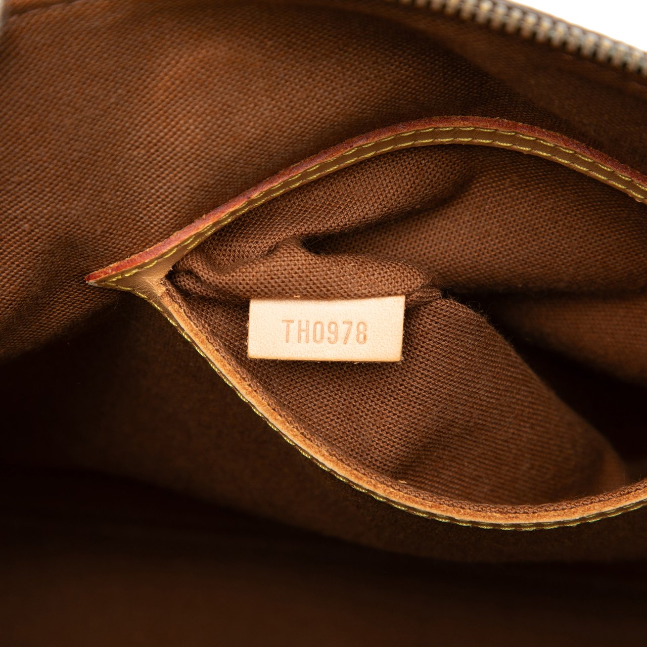 Louis Vuitton Monogram Alma PM Bruin