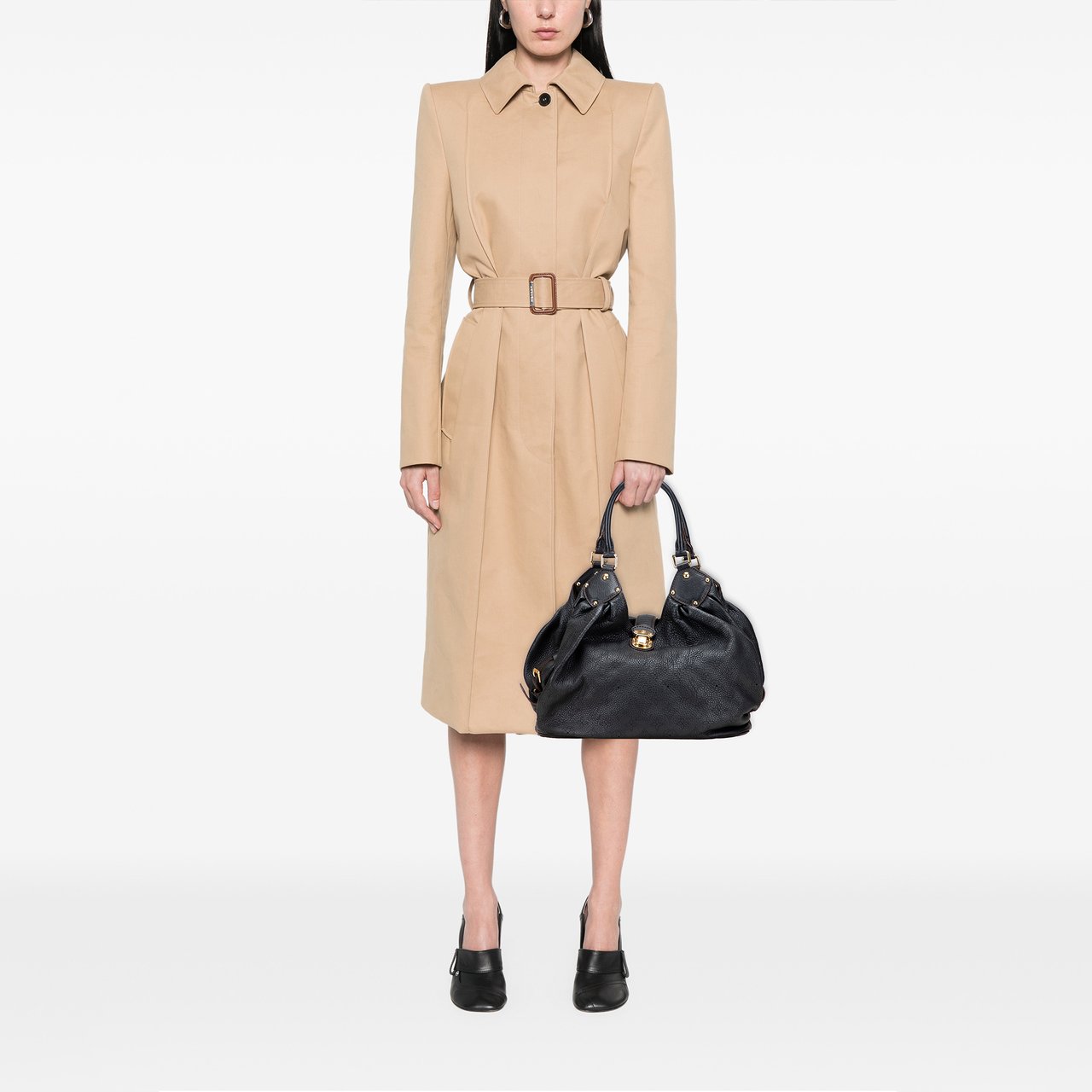 Louis Vuitton Monogram Mahina L Zwart