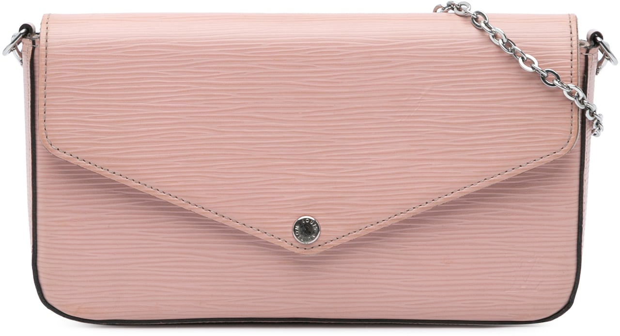 Louis Vuitton Epi Pochette Felicie Roze