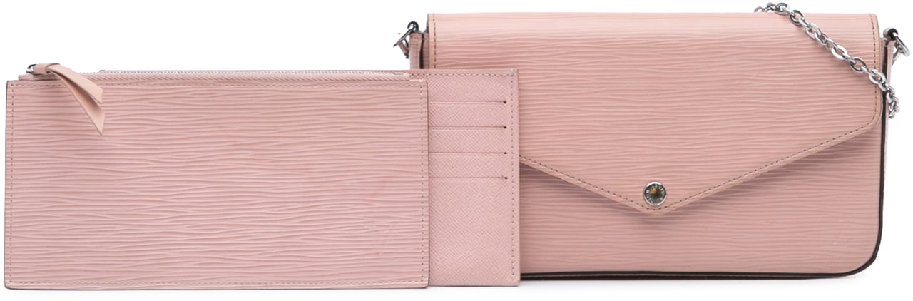 Louis Vuitton Epi Pochette Felicie Roze