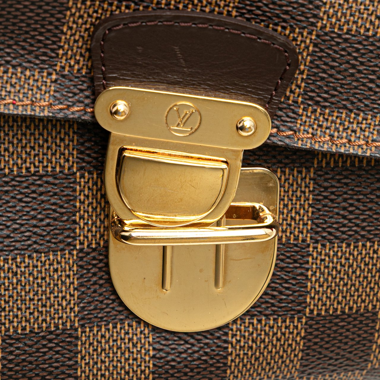 Louis Vuitton Damier Ebene Ravello GM Bruin
