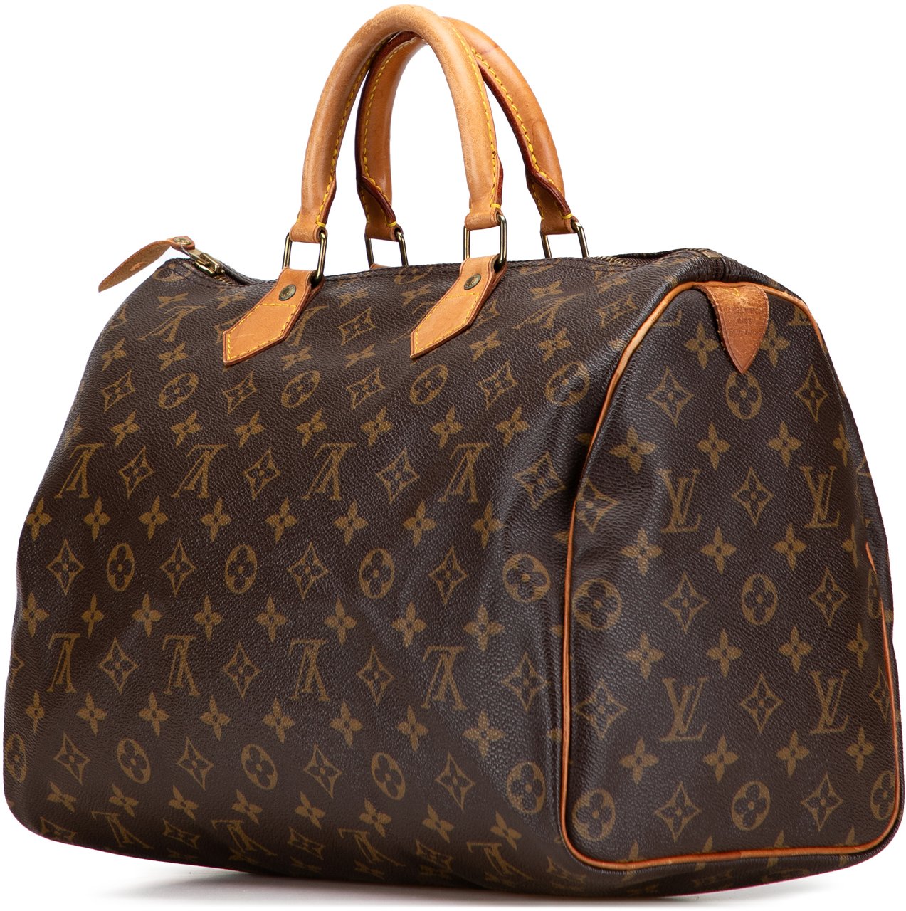 Louis Vuitton Monogram Speedy 35 Bruin
