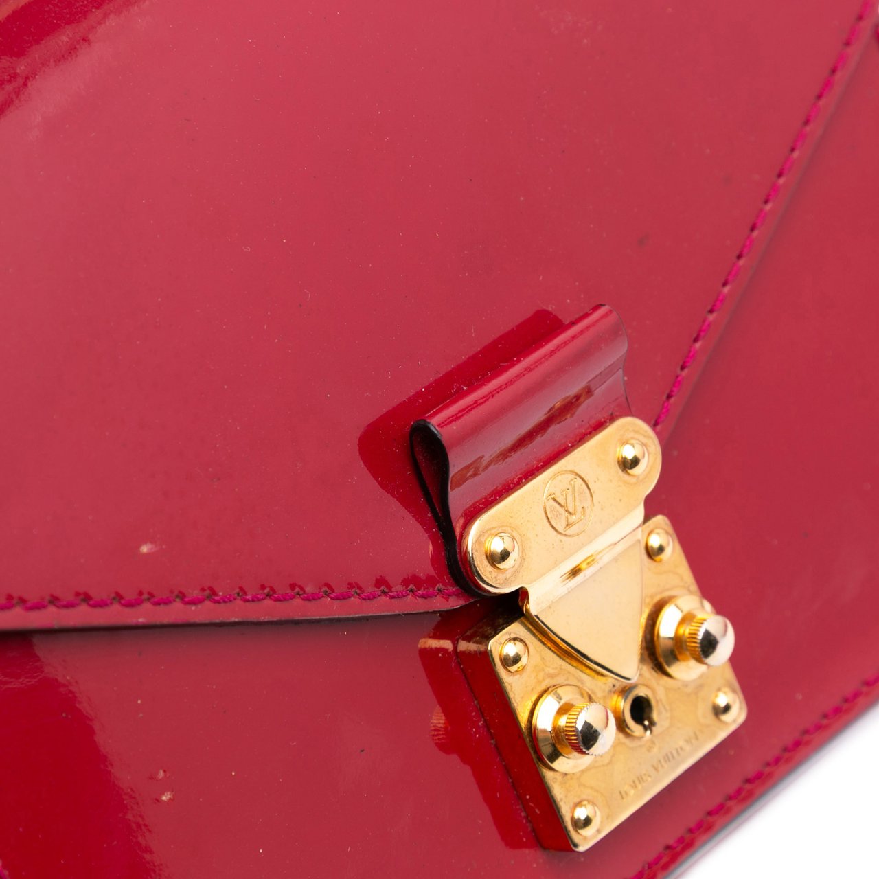 Louis Vuitton Monogram Vernis Monceau BB Rood