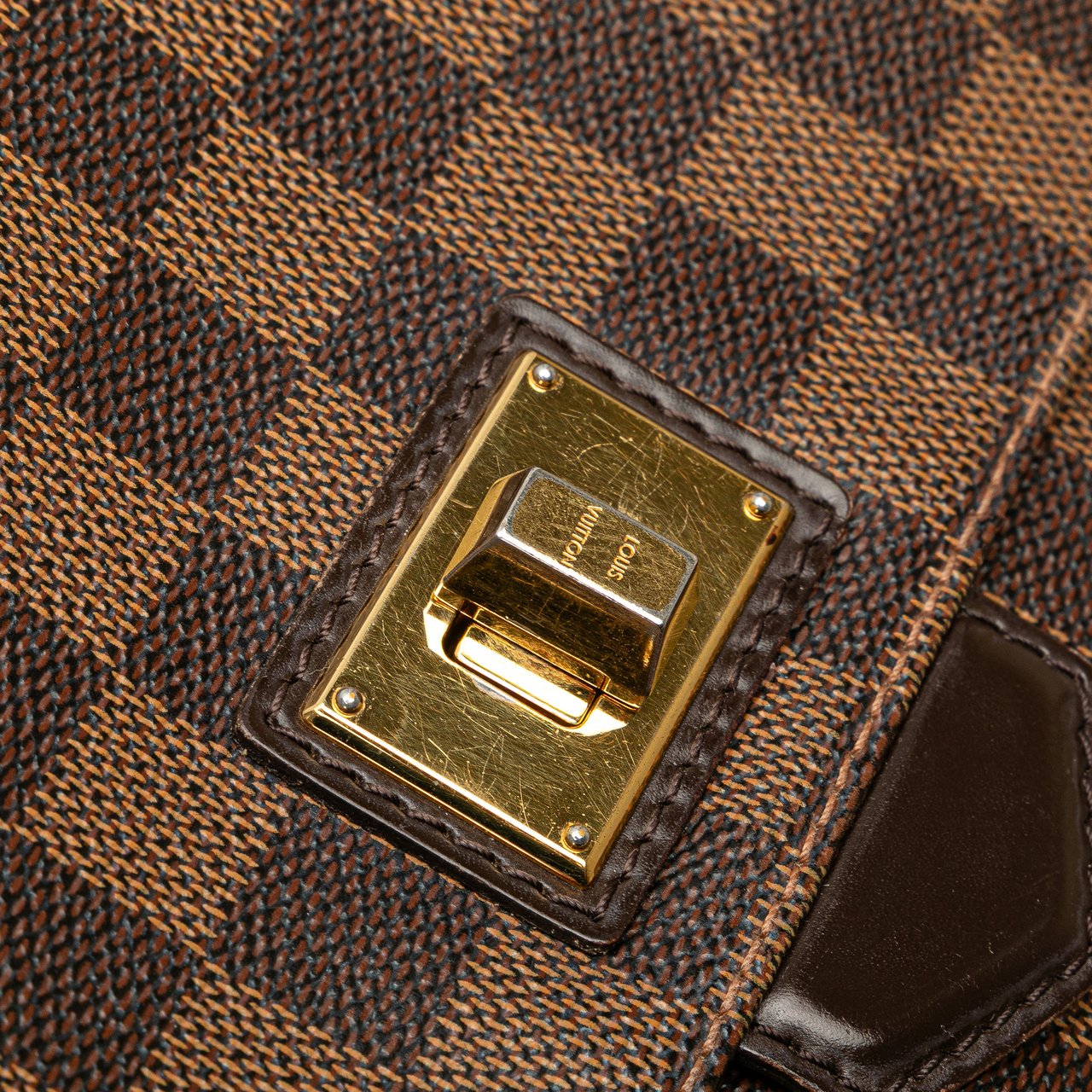 Louis Vuitton Damiere Ebene Besace Rosebery Bruin