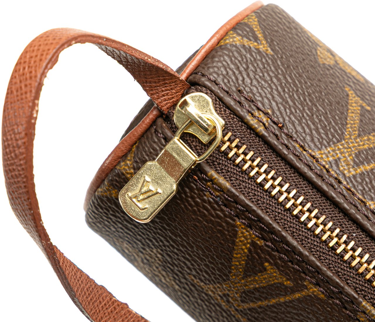 Louis Vuitton Monogram Papillon Pochette Bruin