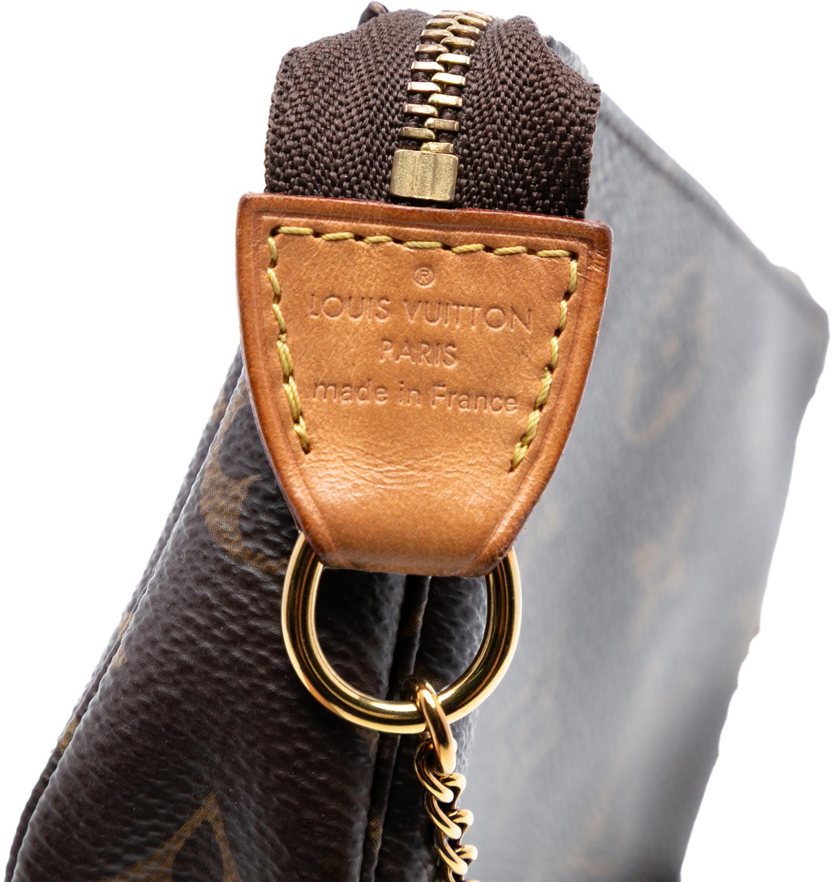 Louis Vuitton Monogram Mini Pochette Accessoires Bruin