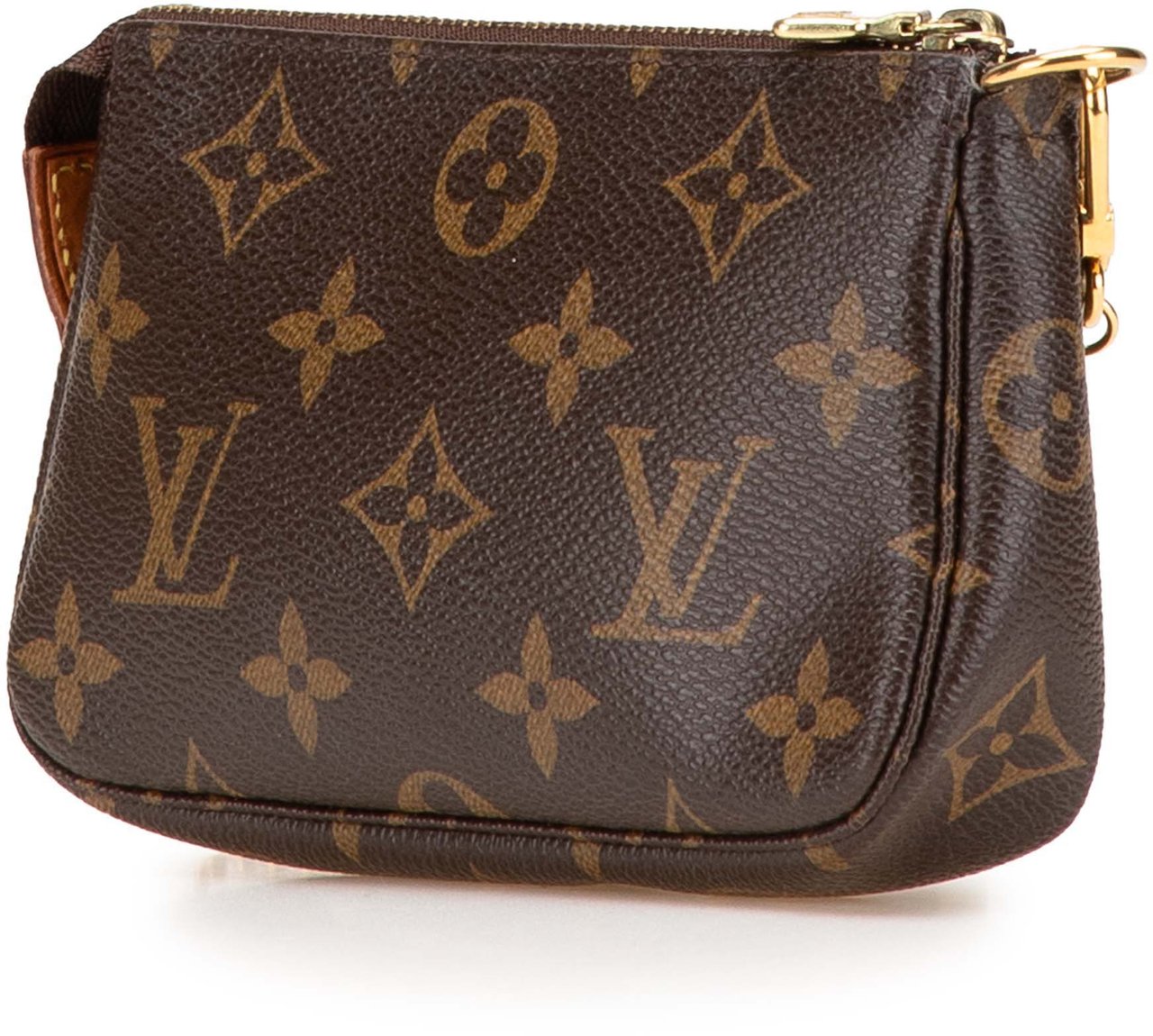Louis Vuitton Monogram Mini Pochette Accessoires Bruin
