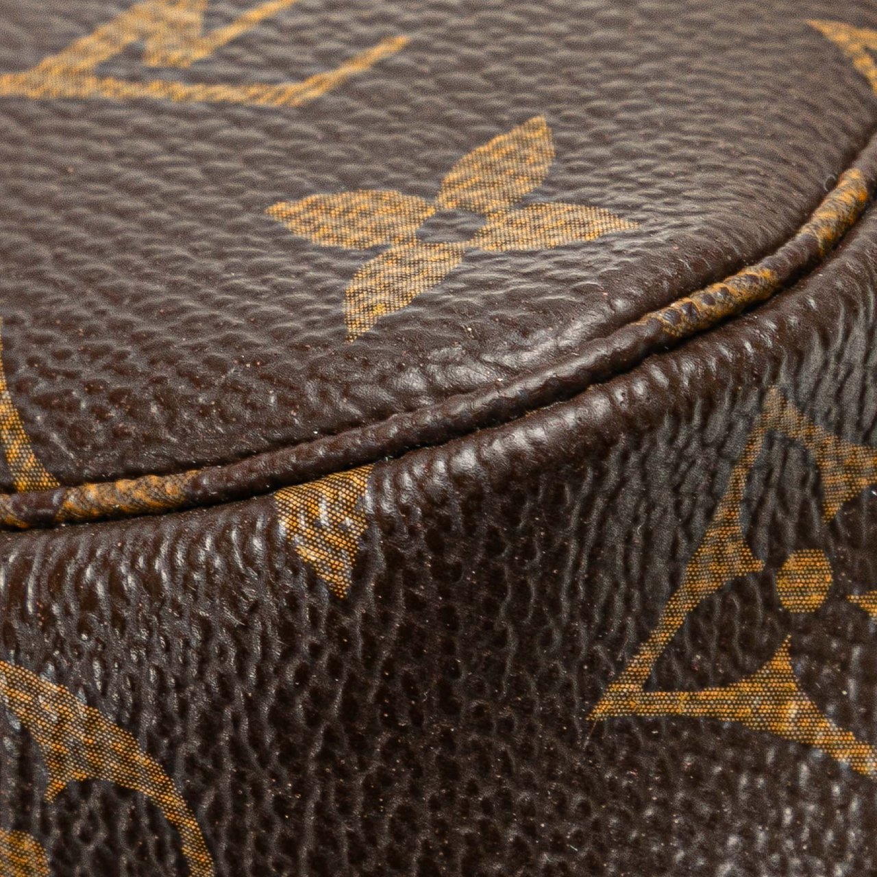 Louis Vuitton Monogram Mini Pochette Accessoires Bruin