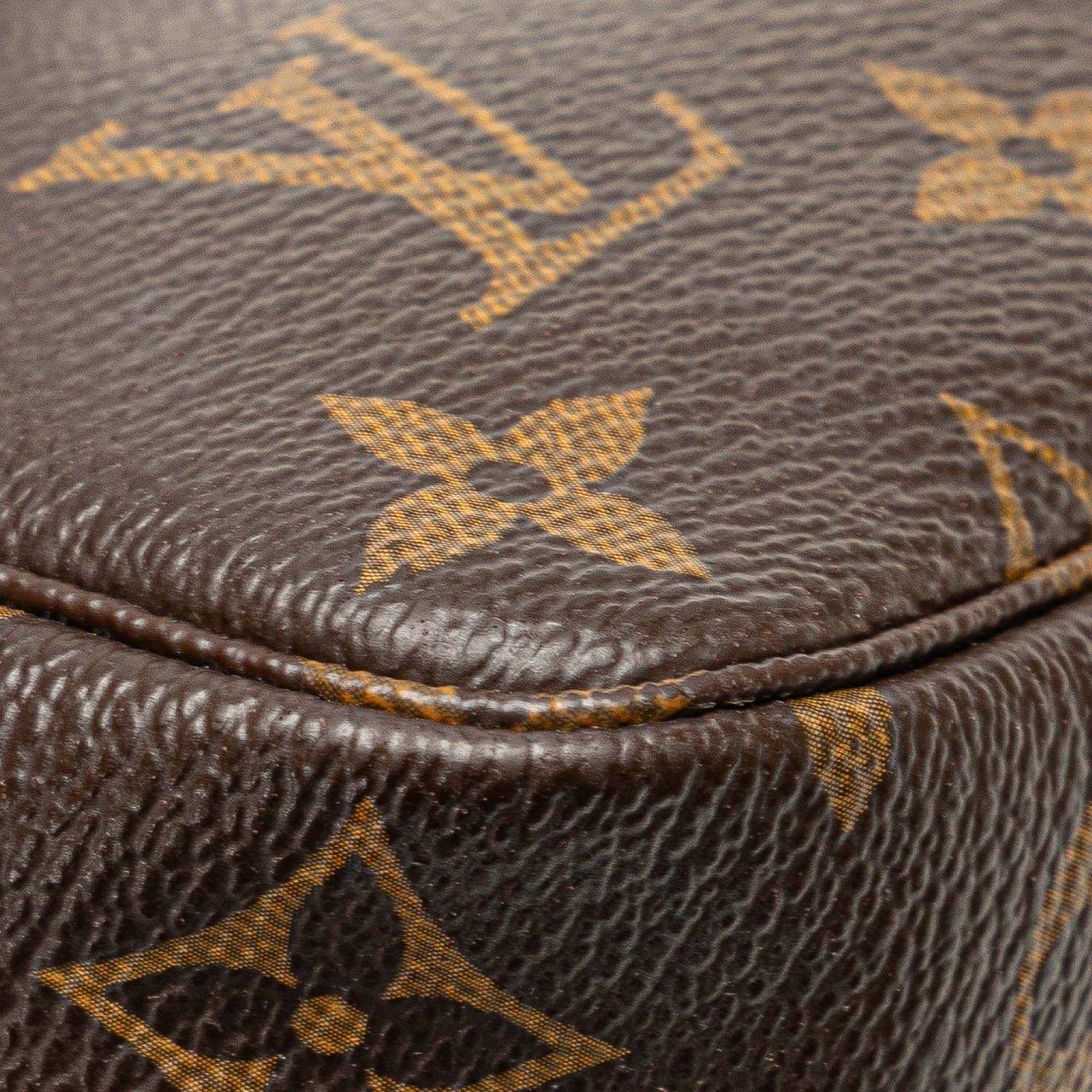 Louis Vuitton Monogram Mini Pochette Accessoires Bruin