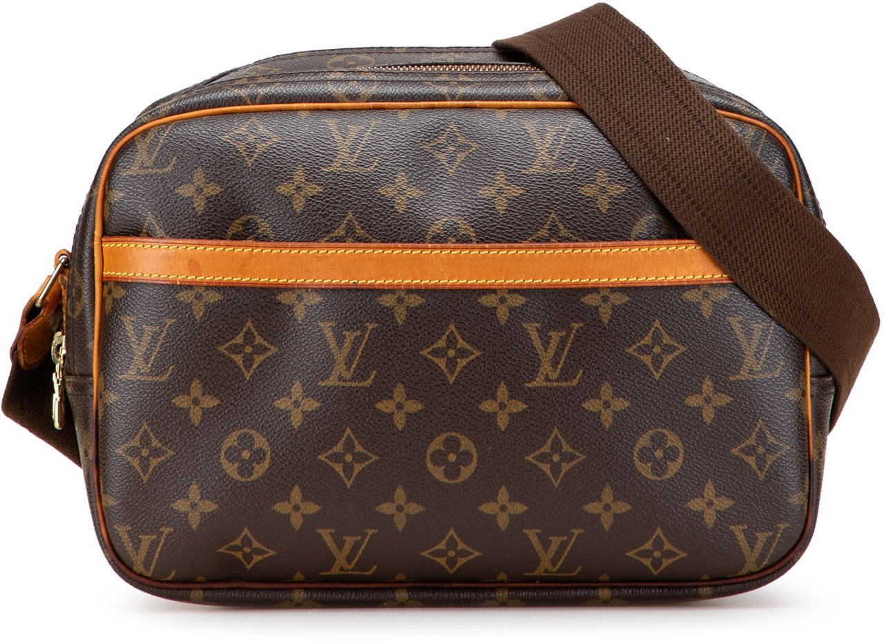 Louis Vuitton Monogram Reporter PM Bruin