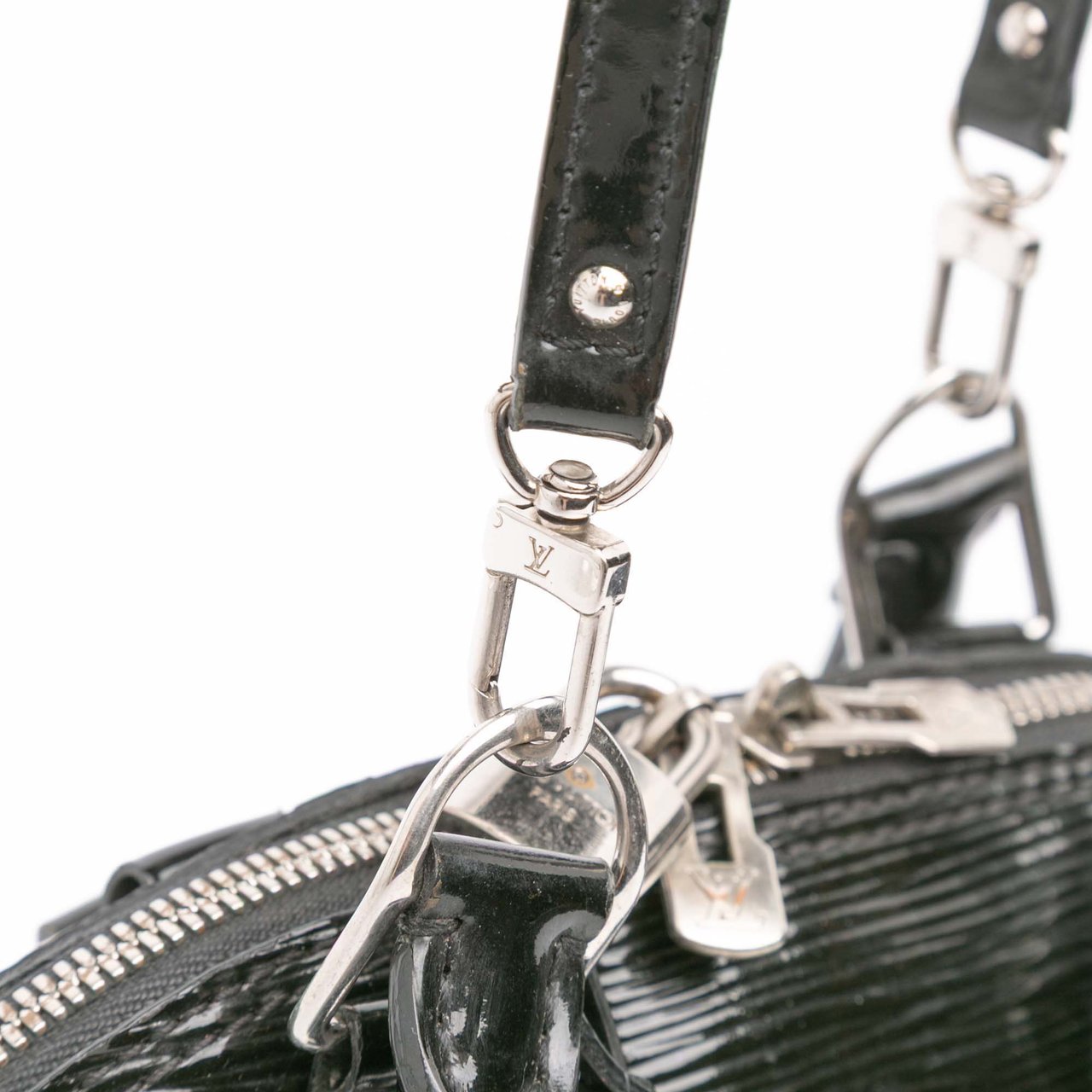 Louis Vuitton Electric Epi Alma BB Zwart