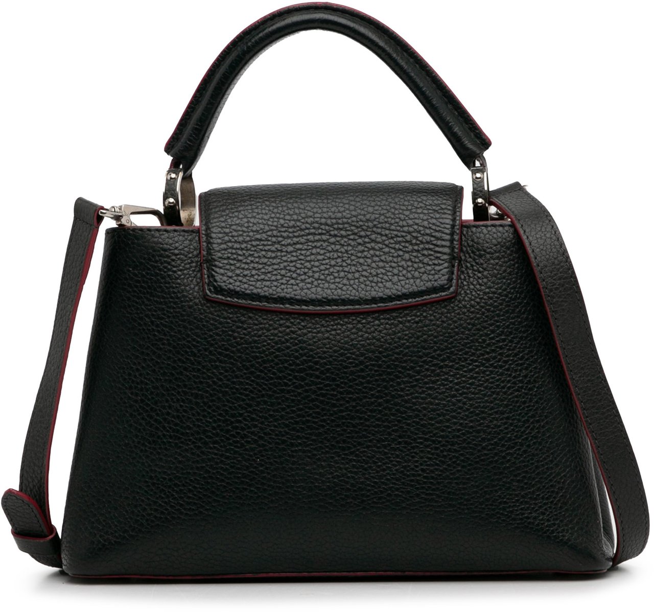 Louis Vuitton Taurillon Capucines BB Zwart